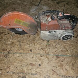 Stihl TS460 Concrete Cutoff Saw — Parts Only — Not Running — As‑Is